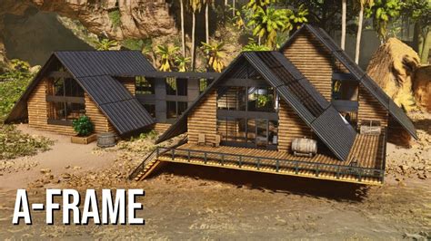 ark metal house design|ark a frame house youtube.